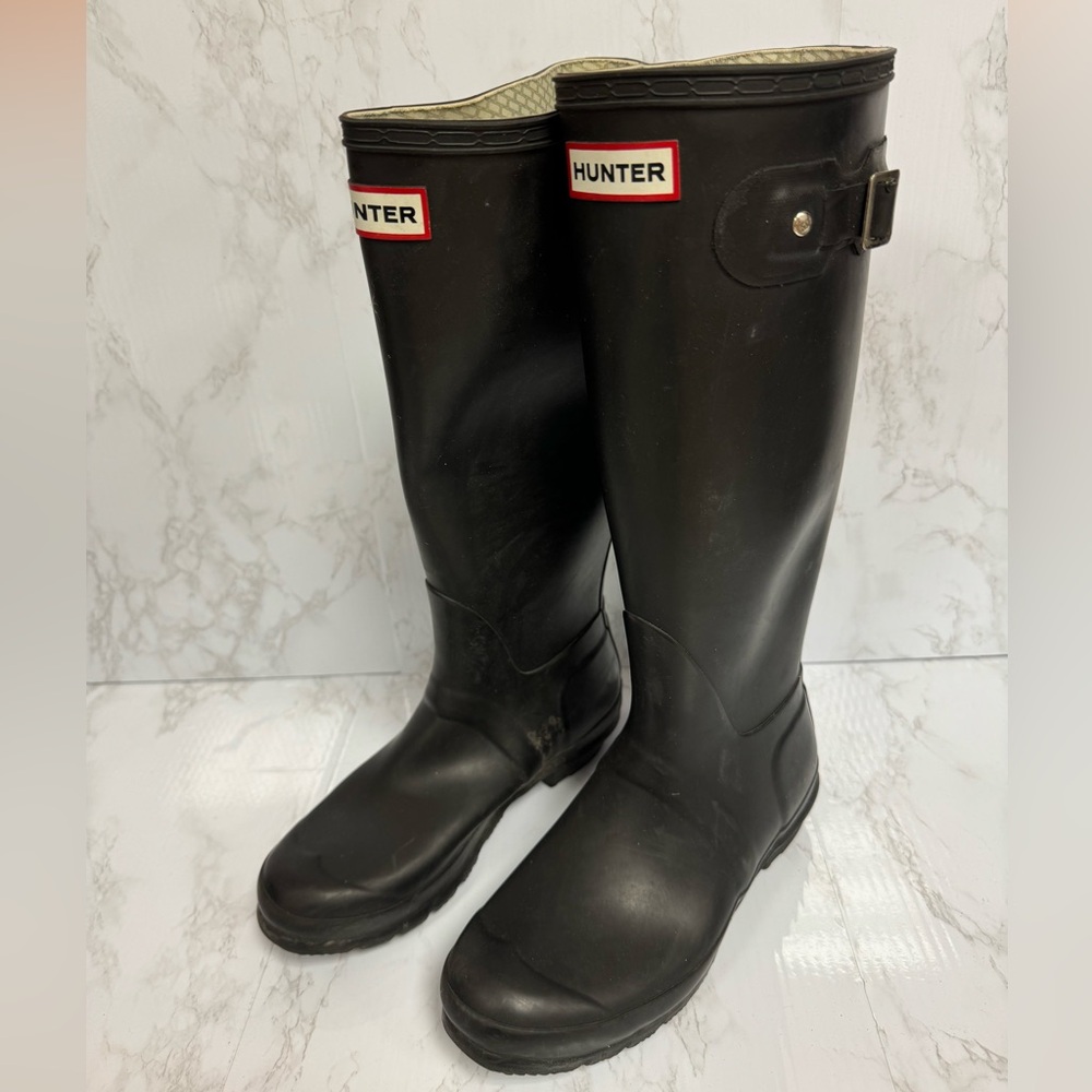 Hunter Black Women's Winter & Rain Boots